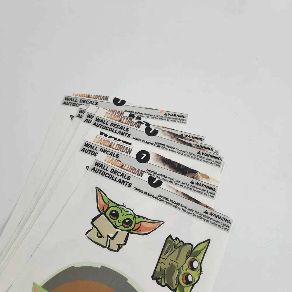 Star Wars The Mandalorian Grogu Baby Yoda Wall Decals RoomMates -‎ 10 sheets